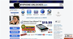 Desktop Screenshot of myiphone-unlocked.com